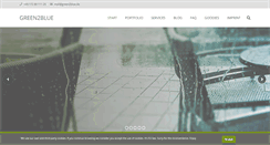 Desktop Screenshot of green2blue.de